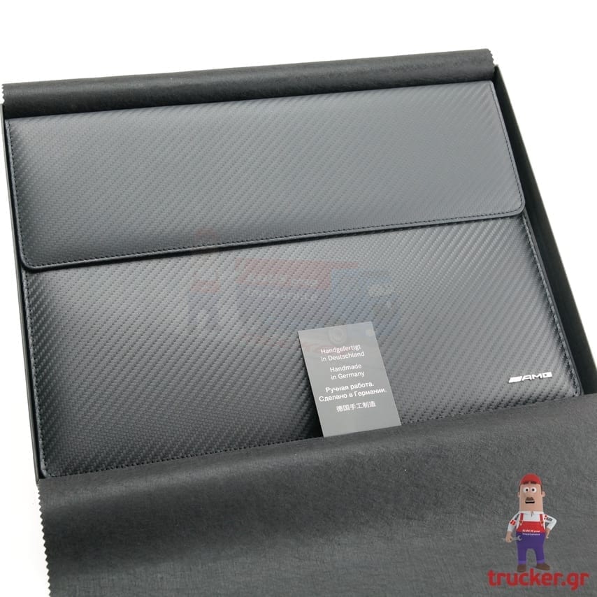 Mercedes AMG laptop sleeve Black Leather Mercedes-Benz B66954469